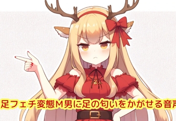 足フェチ変態M男に足の匂いをかがせる音声 [ルイルイBOX]