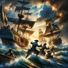 
        【RPG・ボス戦】戦闘曲BGM2曲〜海賊船をイメージして作りました〜(著作権フリー)
      