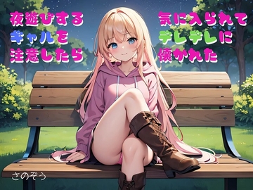 【気軽に文庫】夜遊びするギャルを注意したら気に入られてデレデレに懐かれた [sanozo]