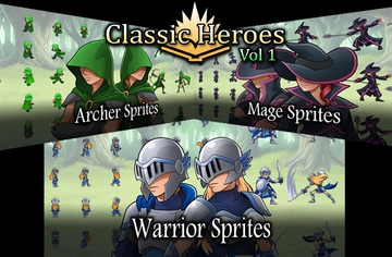 Classic Heroes 1 [Low's Sprites]