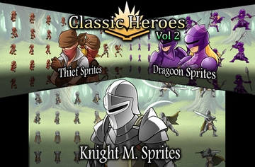 Classic Heroes volume 2 [Low's Sprites]
