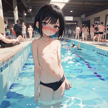 合法○リの合法露出な日々3 ～屋内プール編～ [オシリス]