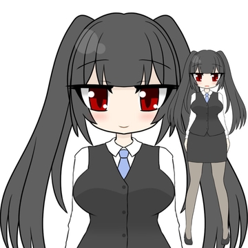 立ち絵素材ポップFOL [コーヒー屋のKING]