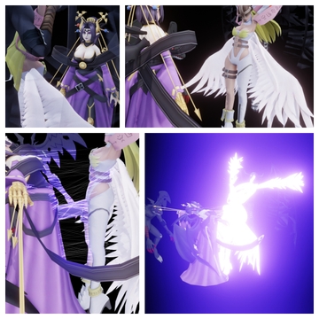 悪に堕ちたエンジェウーモン [ADS3D]