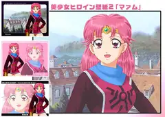 美少女ヒロイン壁紙2「マ○ム」