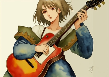 『心に染みるギター音楽』気分が落ち着くリラックスBGM2曲(作業用/睡眠用/勉強集中/ゲーム制作素材) [BGM素材屋さん]