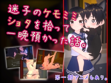 迷子のケモミミショタを拾って一晩預かった話。 [仮想現実少女]