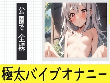 【連続絶頂】公園で全裸になって極太バイブピストンオナニー [せみなっつ]