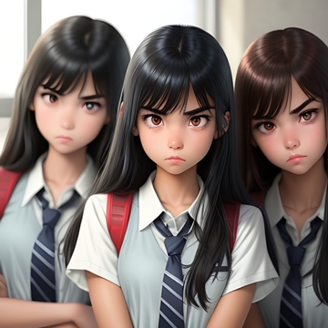 女の子達にツメられる! [エムドッグ]