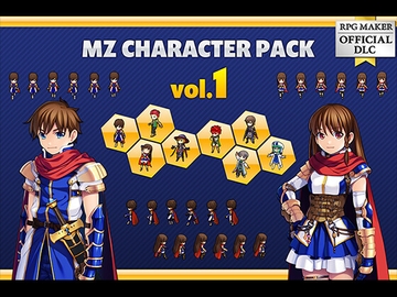 MZ Character Pack Vol.1 [株式会社Gotcha Gotcha Games]