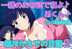 一緒のお布団で寝よ♪弟くん♪変態ショタコンおねえちゃん細川かえでの日課2