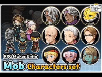 Mob Character set [株式会社Gotcha Gotcha Games]