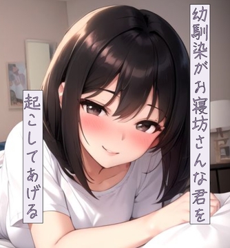 幼馴染がお寝坊さんな君を起こしてあげる [ねこねこなんなん]