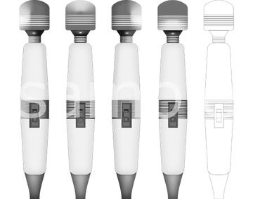 電マ素材 完成品+線画セット [おきかぜ工房]