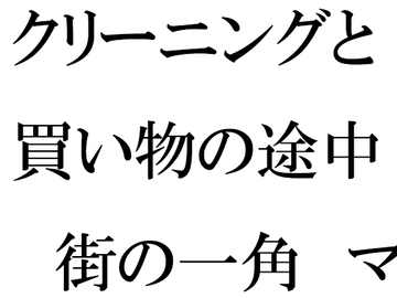 クリーニングと買い物の途中 街の一角 マンション軒先での出会い [逢瀬のひび]