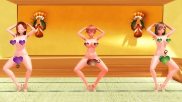 【ふたなりダンス】チンプラガールズのコスプレ宴会芸ダンス(応援版) [JOKERのアトリエ]