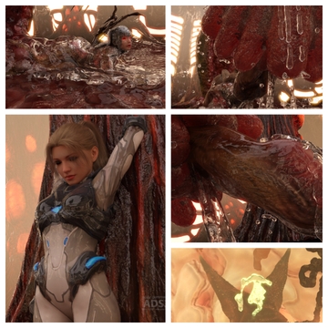 ノヴァと私はザーグによって孵化され、ザーグのプリンセスになった [ADS3D]