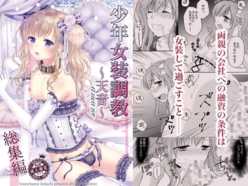 少年女装調教～天音～総集編 [ハニーバニー]