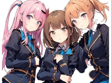 GF(彩)03 AI修正版 [Black and White]