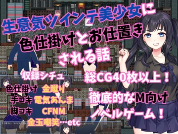 生意気ツインテ美少女に色仕掛けとお仕置きされる話 [よわよわM男]