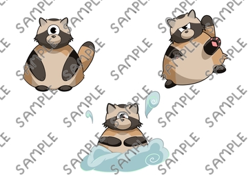 一つ目狸 [blueberry-zombie]