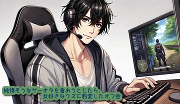 純情そうなゲーオタを食おうとしたら女好きなクズに豹変したオフ会 [声☆性☆制]