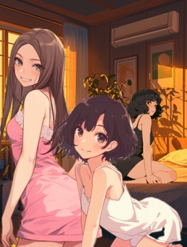 マルとめろんと三人で、と思っていたら?その3 [うさはら工房]