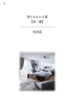 捕らわれた小夏【第二幕】 [枝浬菰]