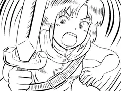 女剣士ちゃんが恥ずかしい目に遭っちゃう話