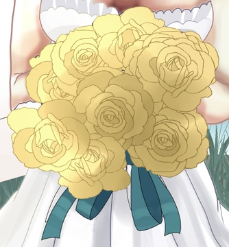 あなたと挙式を挙げたい女の子一枚絵 [甘いひと時]