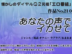作品No.210 あなたの声でイカせて
