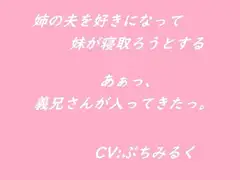【音声作品】姉の夫を好きになってしまった妹が寝取ろうとする