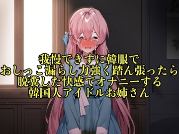 【実演おもらし】我慢できずに韓服でおしっこ漏らし力強く踏ん張ったら脱糞した快感でオナニーする韓国人アイドルお姉さん【キム・ユナ 23歳】 [エロカフェ]