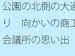 公園の北側の大通り 向かいの商工会議所の思い出