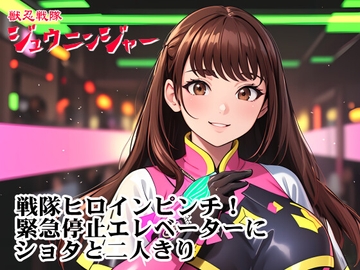 獣忍戦隊ジュウニンジャー『戦隊ヒロインピンチ!緊急停止エレベーターにショタと二人きり』 [SUPER-PIPELINE(四次元少女ネオス)]
