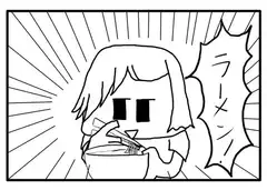 4コマ漫画「メン類」