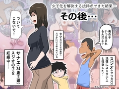 少子化を解決する法律ができた結果…その後… [ALMAROSSO]