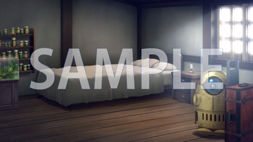 【背景素材】発明家の部屋(6267_bg09)【時間差分あり】 [XERO]