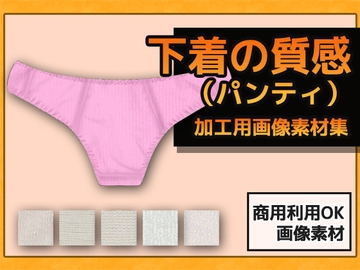 下着の質感(パンティ)の加工用画像素材～商用OK著作権フリー [商用利用OK素材]