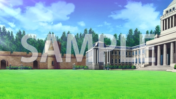 【背景素材】校庭(7004_bg08)【時間差分あり】 [XERO]