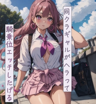 同クラギャルがヘラって騎乗位エッチしたげる [ねこねこなんなん]