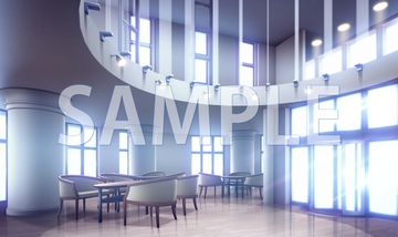 【背景素材】女子寮 エントランス(6168_bg10)【時間差分あり】 [XERO]