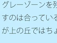 グレーゾーンを残すのは合っているが上の丘ではちょっと鈍感に