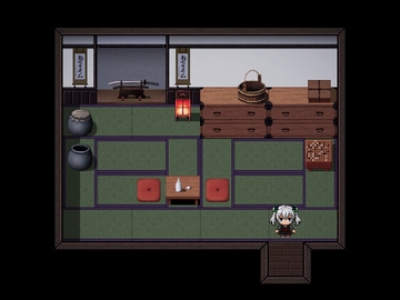 RPGツクールMV・MZ用 マップチップ・タイルセット22 『屋敷・日本家屋・和風・日本・内装』 [タイルセット/マップチップ習作所]