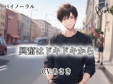 【バイノーラル録音】興奮はドキドキから CV.あさき [朝帰/あさき]