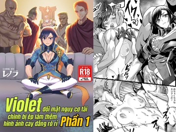 Violet đối mặt nguy cơ tài chính bị ép làm thêm hình ảnh cay đắng rò rỉ Phần 1 [Aloner的地下試驗場]