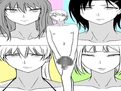 スケベな男の娘が女子をエロい目で見て痛い目にあう漫画 [もつなべ]