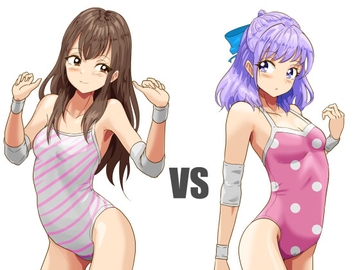 めんまる小町カップ第5試合 聖羅VS流々 [めんまる]