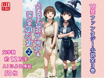 ふたなり剣士アマナと四人の戦乙女 第2巻 [獨去書房]