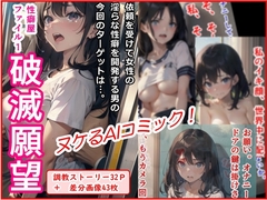 【ヌケるAIコミック】性癖屋ファイル1「破滅願望」 [SEI's factory]